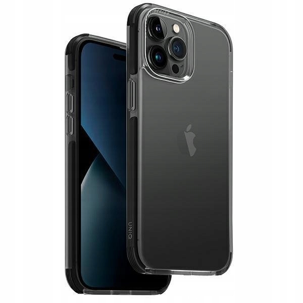 UNIQ COMBAT RUGGED PROTECTIVE CASE WITH 3-TIER IMPACT PROTECTION FOR IPHONE 2022 14 PRO MAX | BLACK